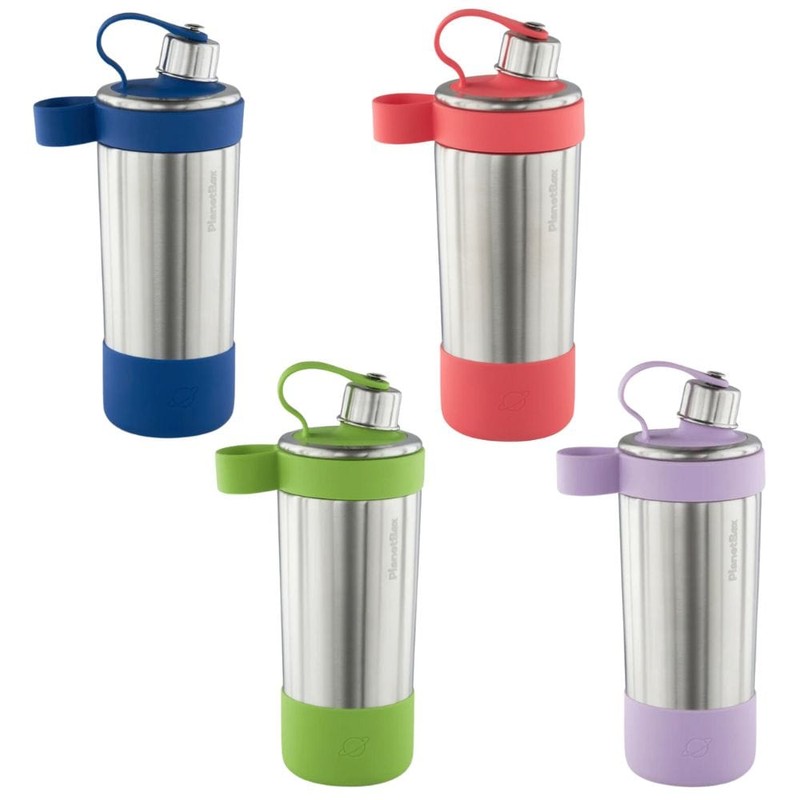 Planetbox Insulated Glacier CHUG Water Bottle 295ml, Apple