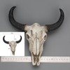 Simulation 3D animal skull,Animal goat skull Head Resin Wall Hanging