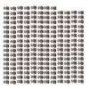 200 Sets Monk Rivet High Gloss 8x6mm Exquisite Workmanship Leather