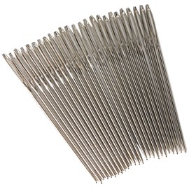 Embroidery Needles without Point with Silver Eyelet