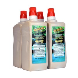 Zenex Magic Hand Soap - Industrial Hand Cleaner for Auto Mechanics | Shop Soap | Walnut Shell Scrubbers to Remove Grease, Oil, Ink & Paint | Moisturizing Ingredients | 3.55 L (4 Pack)