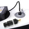 CDDCWZ SUP Surf Paddle Ventiladapter Luftpumpenkonverter Mit 4 Stück Ventiladapter