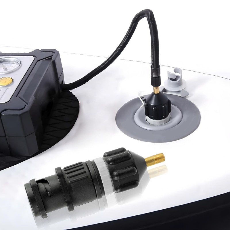 CDDCWZ SUP Surf Paddle Ventiladapter Luftpumpenkonverter Mit 4 Stück Ventiladapter