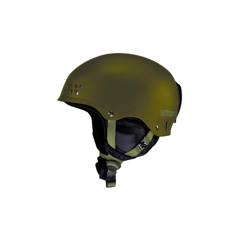 K2 Phase Pro Mens Snow Helmet, Dark Olive Green, L/XL