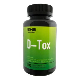 5h8 D-tox Vinagre De Manzana,curcuma,cardo Mariano 90pz Sabor Sin Sabor