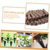 Totority 10Pcs Hydroponic Planting Sponges Soilless Grow Sponges for Germination