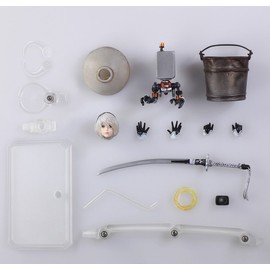 NieR:Automata, BRING ARTS, 2B & Machine Lifeform, Set of 2, Made of PVC, Painted, Movable Figure