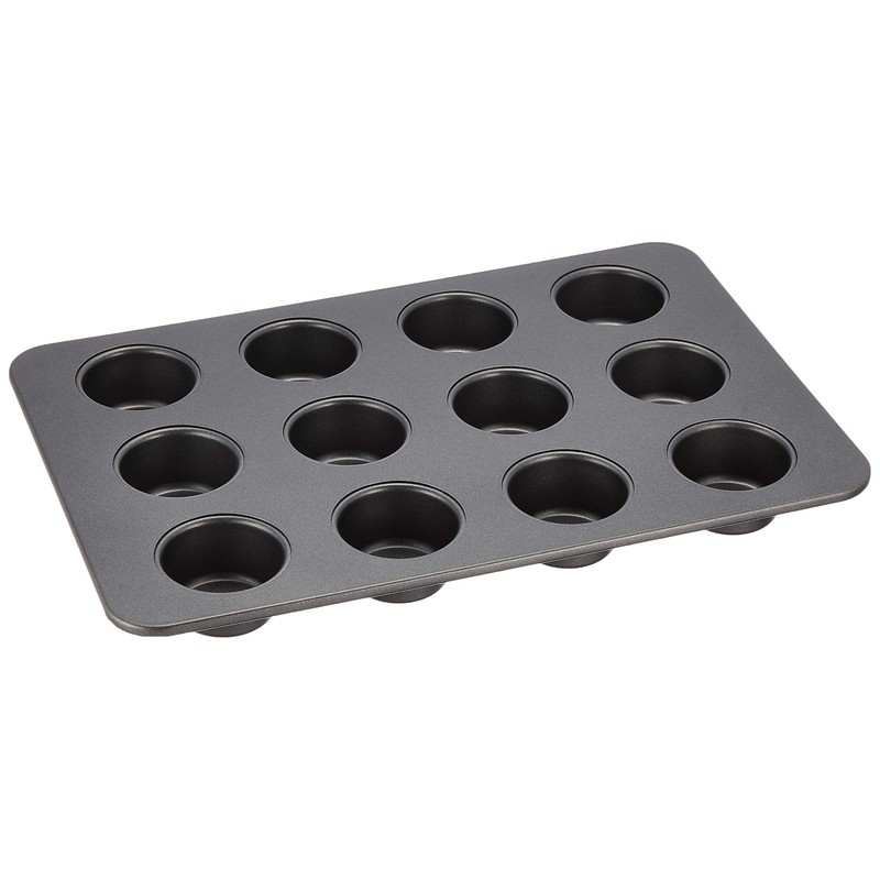 cotta cotta Original Muffin Pan (12-piece) Gray 11.8 x 7.9