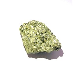 Golden Pyrite 125 Grams Gemstone Rock Crystal Healing Reiki Feng Shui Gift Psychic Energy Peace Wellness Handcrafted Vaastu