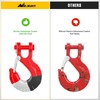 Nilight Forged Steel Winch Hook 3/8" Grade 70 Safety Latch