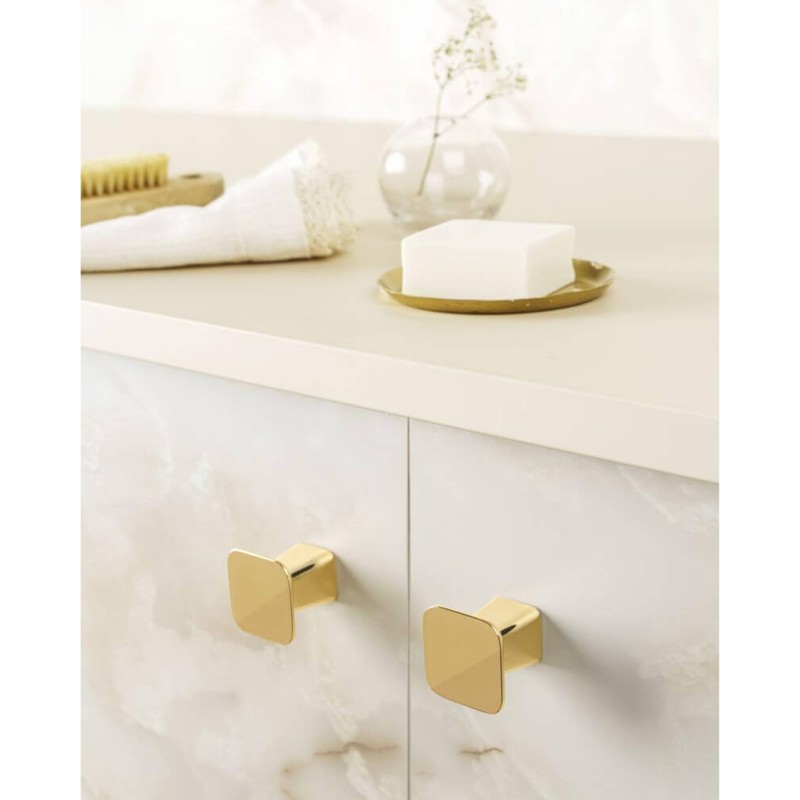 Gedotec Design Furniture Knobs, Metal Drawer Knobs, 1 Piece Furniture