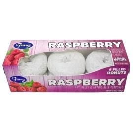 Franz {2 PACK } Raspberry Filled Donuts 6/pk PRIORITY SHIPPING