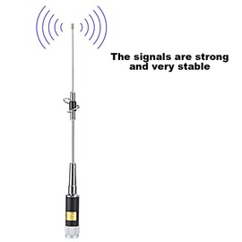 High Performance UHF Connector CR-77 144/430MHz Mobile Antenna Adjustable Frequency