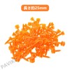 PAVIKE Golf Tee, Rubber Short Tee, 100 Pieces, Golf Accessories,
