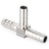 ERGAOBOY 2 Pieces 10 mm Stainless Steel Hose Nozzle T