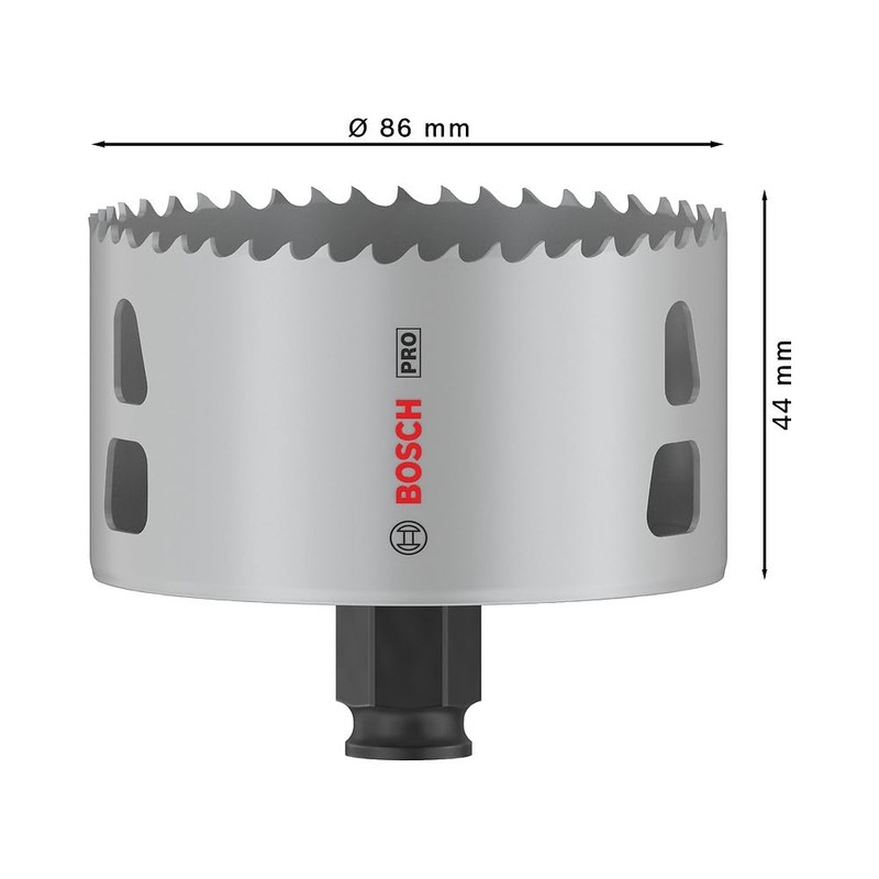 Bosch 1 x PRO Multi Material Power Change Plus Hole