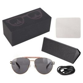 Smart BT Glasses Prevent Blue Light IP65 Waterproof Multifunctional Wireless BT Sunglasses for Outdoor Driving