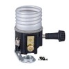 B&P Lamp® On/Off Med. Base Socket Interior with 1/8F Threaded