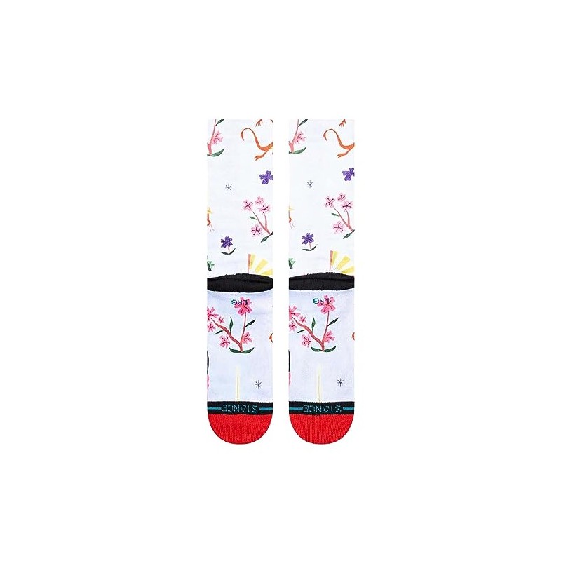 Stance Mulan By Estee socks (Small,Red)