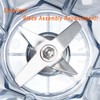 EastFune Dry Grains Blade Assembly Replacement for Vitamix Blenders 32oz
