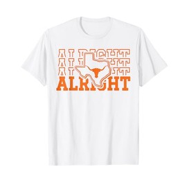 Alright Texas State Pride Western Cowboy and Rodeo T-Shirt