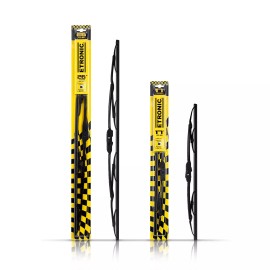 Etronic 4-Pack All Season Wiper Blades size 26" & 17" Windshield Front Left & Right