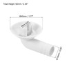 sourcing map Air Conditioner Drain Hose Connector 19mm Tube Elbow