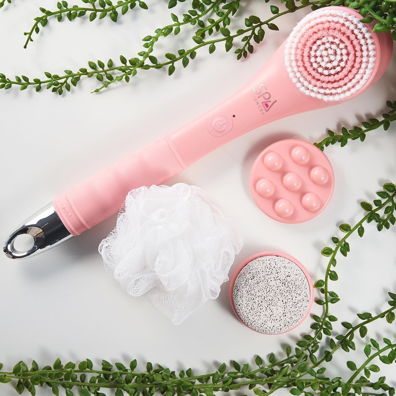 Spa Sciences - NERA - 4-in-1 Shower/Bath Body Brush for