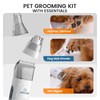 oneisall Dog Grooming Vacuum, Pet Grooming Vacuum with Clipper Nail