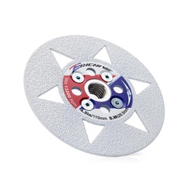 ZERICHIVE 4.5" Tile Saw Blade Diamond Blade Cutting and Grinding for Granite Marble Porcelain Tiles