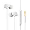 TC01 Ceramic Sleep Headphones Wired Earphones, Noise Blocking Wired Earbuds,