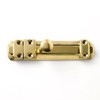 Merriway® BH02040 Heavy-Duty Tower Bolt - Polished Brass, 4" (100mm)
