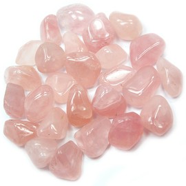 BellaMira Rose Quartz Tumblestone Healing Crystal, Single Polished Stone, Healing Crystal for Unconditional Love, Self-Love, Mother Love, Caring, Kindness, Friendship, Romantic Love, Platonic Love