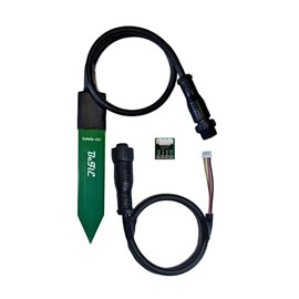 BeFlE SoMoSe v3.4w Capacitive Soil Moisture Sensor with Temperature Sensor Fully Moulded with Cable Only I2C MQTT Compatible Firmware for ESP32 Available Free Download