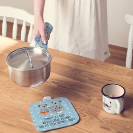 Mr. & Mrs. Panda Pot Holder Koala Family - Gift, Children, Oven Glove, Family Life, Pot Glove, Mum, Dad, Koalas, Father's Day, Pot Holder