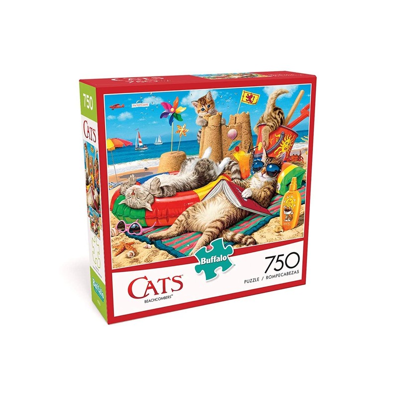 Buffalo Games - Beachcombers - 750 Piece Jigsaw Puzzle Multicolor,