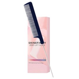 Shinefinity Zero Lift Glaze 06/0 Dark Blonde Natural Demi-Permanent Hair Color 2oz and M Hair Designs Tail Comb (Bundle)