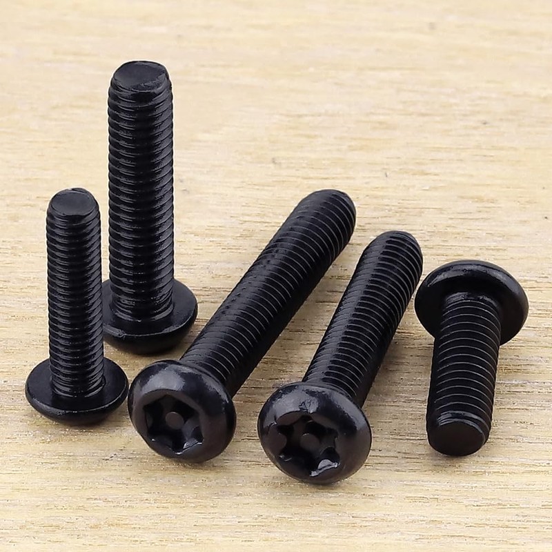 (25 pcs) M6-1.0 x 16mm Button Head Torx Drive Machine
