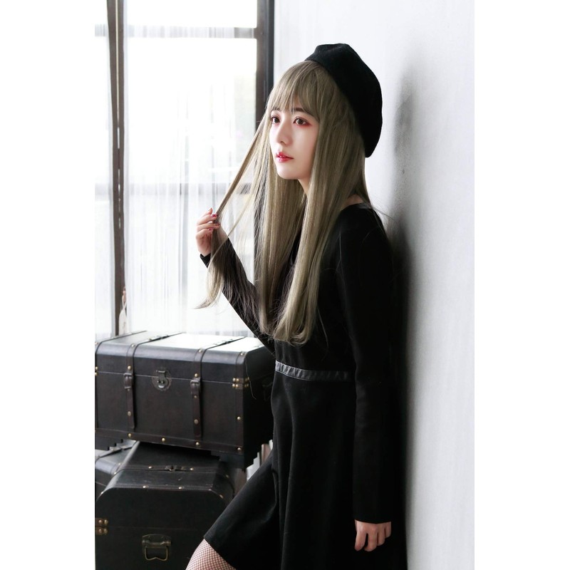 Priscilla CTA-683 All Wig, Grade, Pure Straight, Heat Resistant, CTOG,