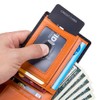 Yocipa RFID Bifold Genuine Leather Men's Wallet, Compact, Thin, Multi-functional