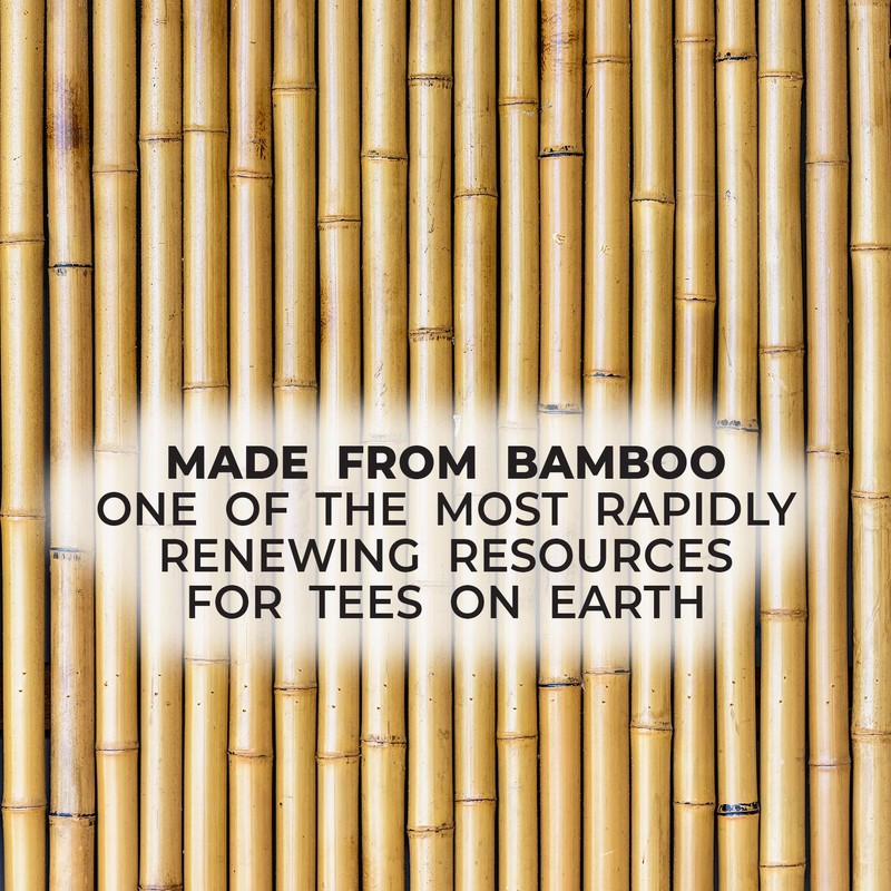 PrideSports Nova Bamboo Golf Tees - 45 Count, 3-1/4 Inch