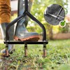 Jardineer Manual Push Lawn Aerator Coring Tool, Plug Aerators with