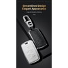 ontto Leather Key Fob Cover Keyring for Land Rover Defender