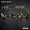 Kohler K-TS21946-BN Remodel Rite-Temp Valve Trim, Vibrant Brushed Nickel