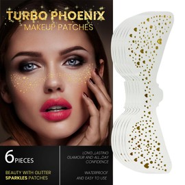 Glitter Freckles Face Speckles Tattoo, For Women & Kids, Temporary Body's Tattoos Waterproof, Face Stickers For Teens & Adults, Instant Adhesive Tattoos Speckled Freckle, For Birthdays & Parties Etc.