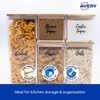Avery Rectangle Clear A6 Pantry Labels - Food Storage Stickers