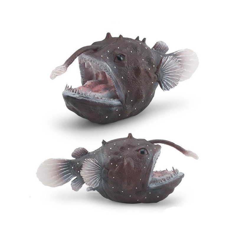 Neko Kamiyama Monkfish Sea Fish, Deep Sea Fish, Figure, Miniature,