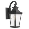 Emliviar Outdoor Wall Lantern, 1-Light Exterior Wall Mount Light with