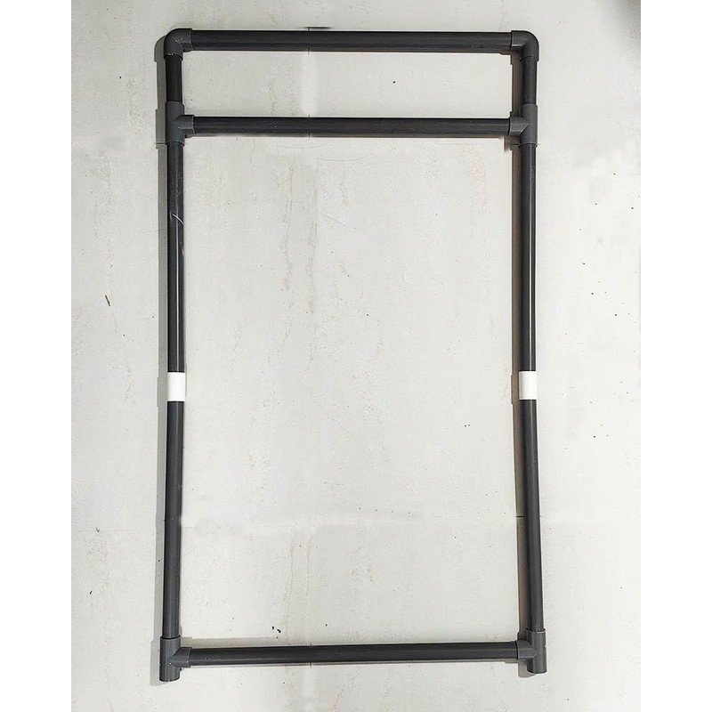 3 Panels 5.8FT Foldable Safety Barricade Security Sign Barrier Heavy