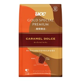UCC GOLD SPECIAL PREMIUM Fried Beans Caramel Dolce 15.9 oz (450 g) (3 x 5.3 oz (150 g) Regular Coffee (Beans) [Ground Beans] [Roasted]